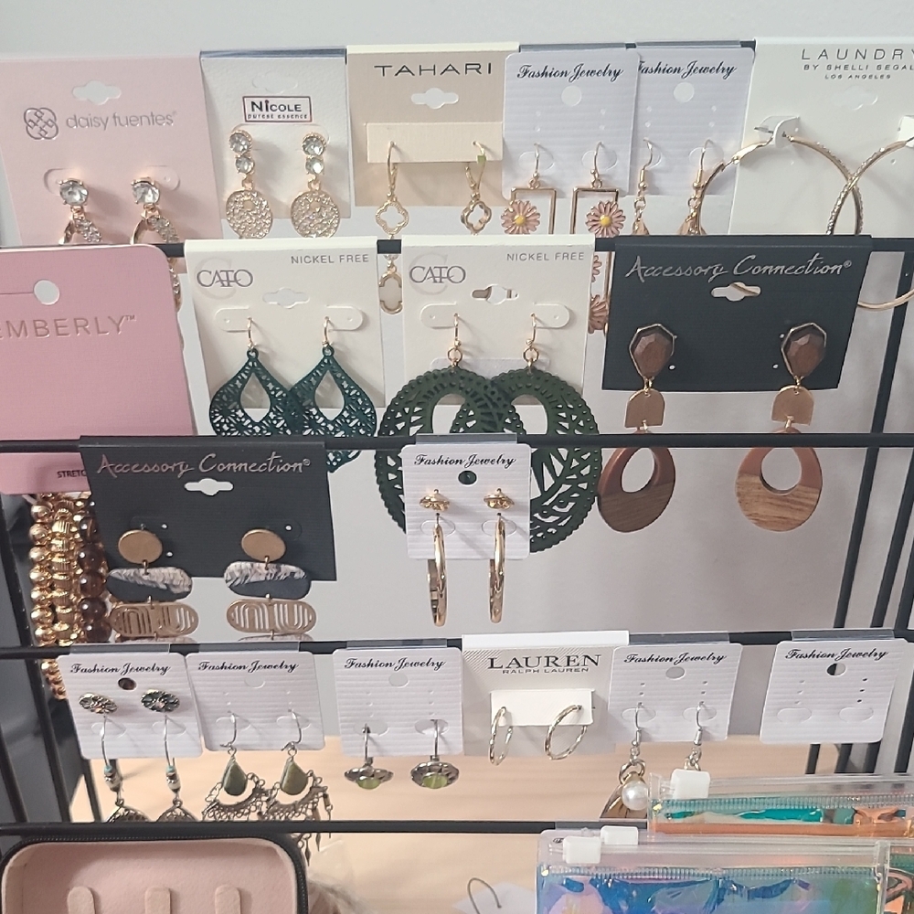 Assorted Fashion Earrings Collection